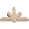 Ekena Millwork Kennewick Smooth Timber Gable Bracket, Douglas Fir, 48"W x 32"H x 5 1/2"D x 5 1/2"F, 16/12 Pitch GBW048X32X0606KEN00SDF - alternate 3